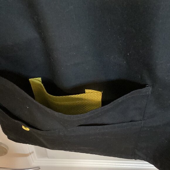 WonderWink Women's Scrub Top Size XL Black Medical Uniform Nurse - Picture 5 of 9